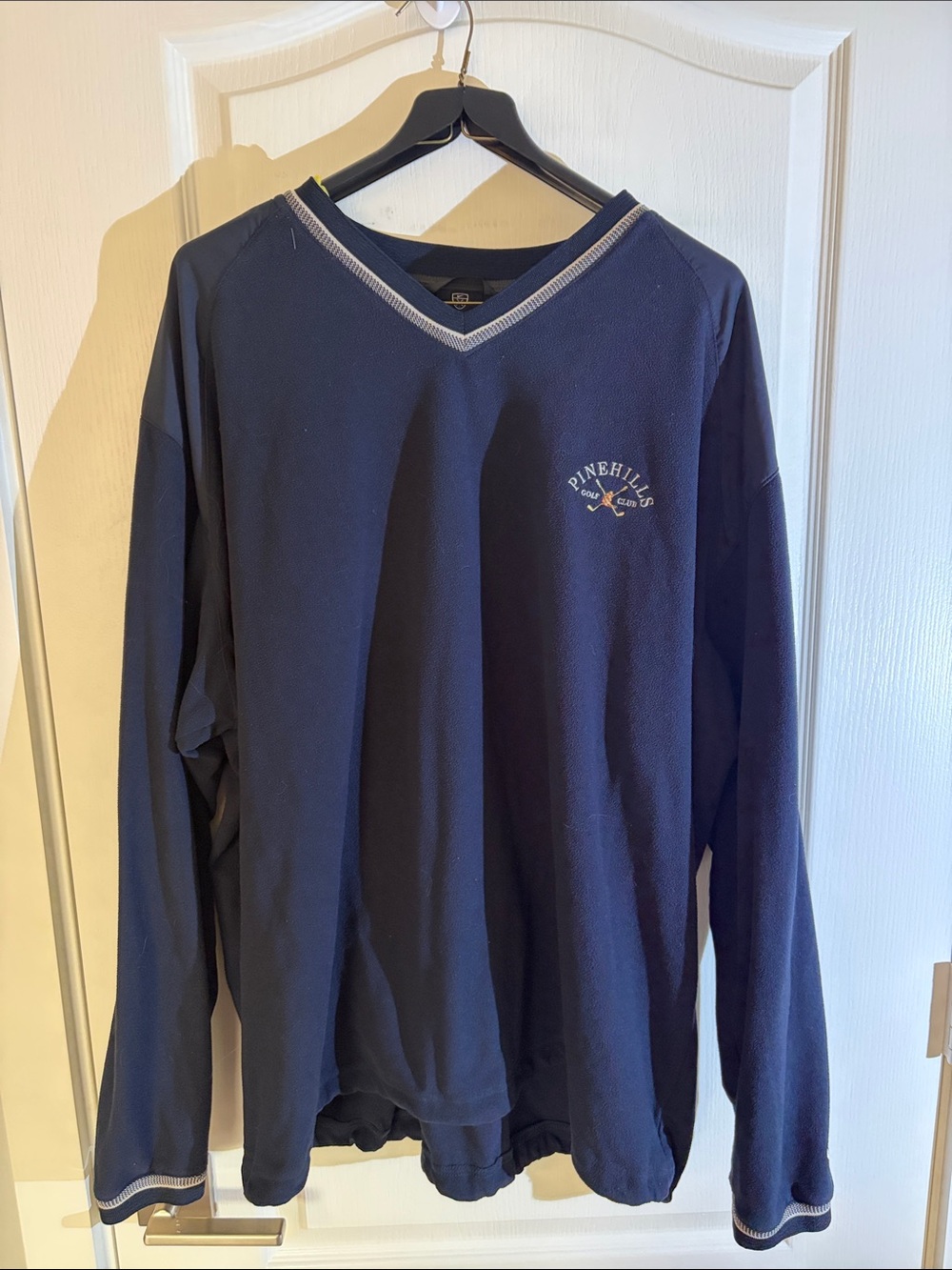Nike Golf Pinehills Navy V‑Neck Golf Pullover